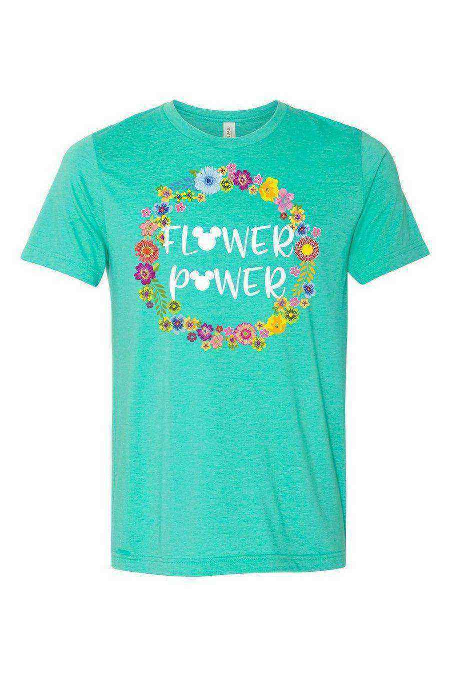 Youth | Flower Power Mickey Tee | Flower and Garden Festival - Dylan's Tees