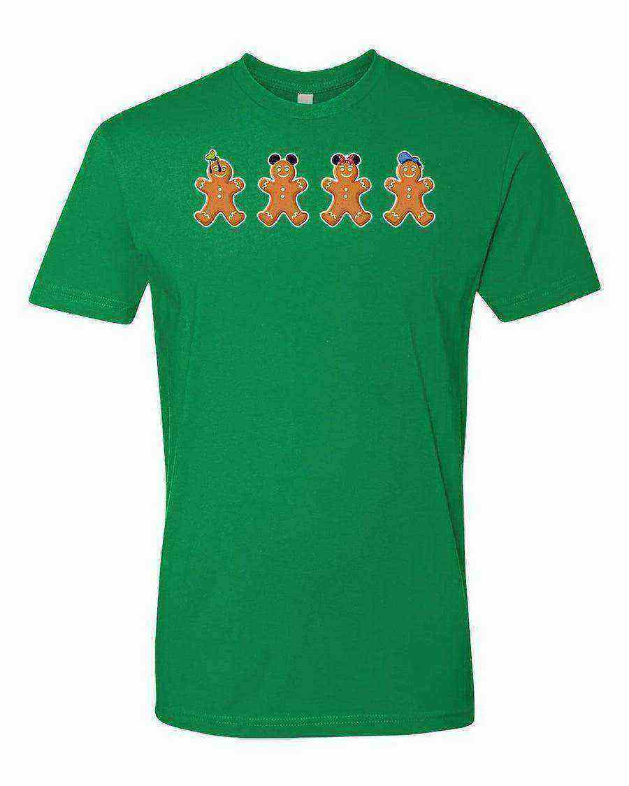 Youth | Gingerbread Characters Tee - Dylan's Tees