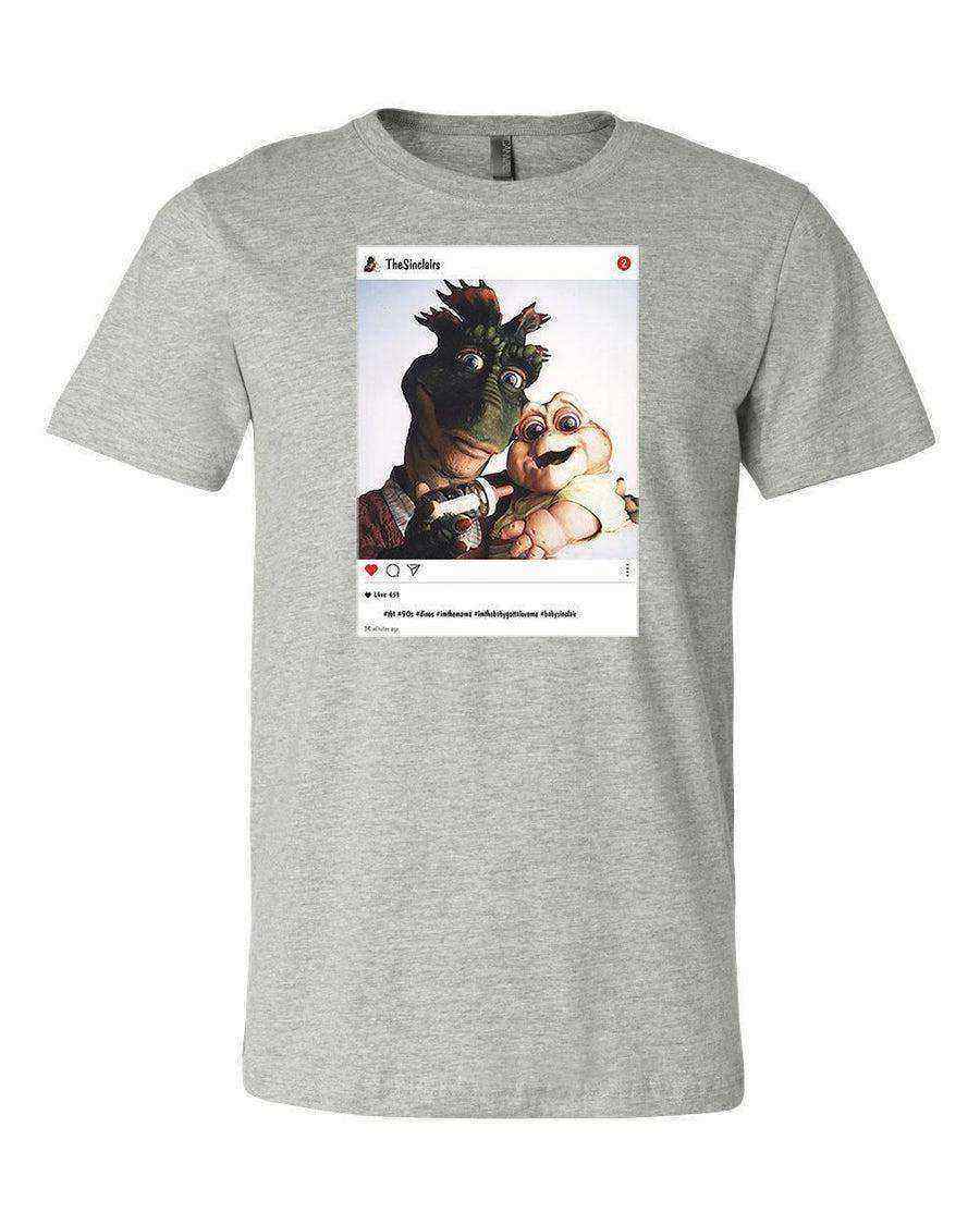 Youth | Insta throw Back Dinosaurs Shirt | Dinosaurs - Dylan's Tees