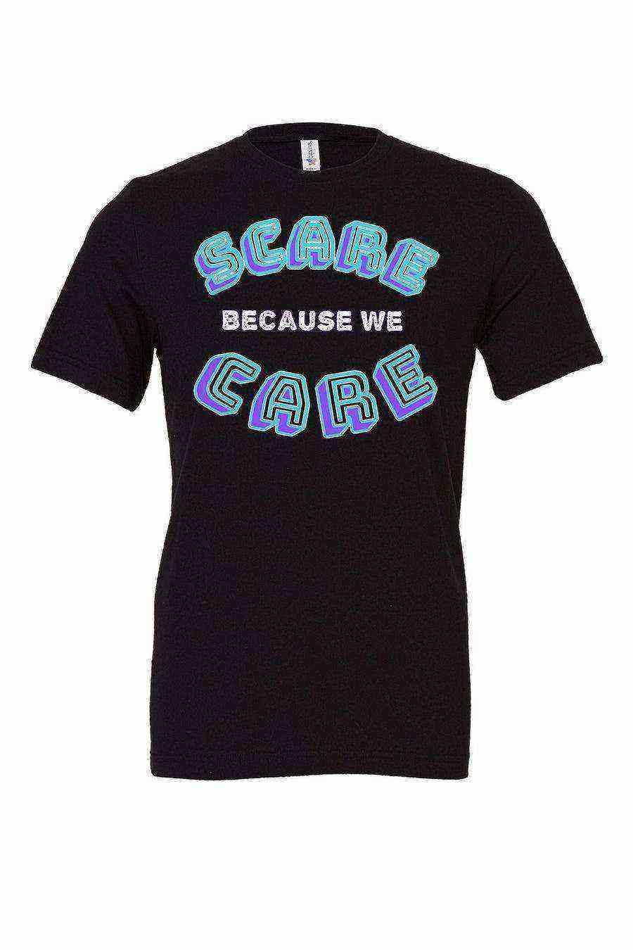 Youth | We Scare Because We Care Monsters Inc Shirt - Dylan's Tees